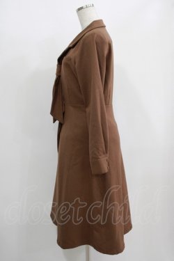 画像2: an another angelus / 開衿タイセミフレアーワンピース Free D.BEIGE H-25-08-03-020-CA-OP-NS-ZH