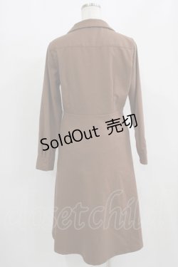 画像3: an another angelus / 開衿タイセミフレアーワンピース Free D.BEIGE H-25-08-03-020-CA-OP-NS-ZH