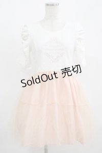 LIZ LISA / チュール切替トップス Free オフ H-25-08-03-022-LO-OP-NS-ZH
