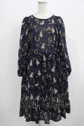 Jane Marple / The nursery Alice tunic dress  ネイビー H-25-08-04-001-JM-OP-KB-ZH