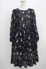 Jane Marple / The nursery Alice tunic dress  ネイビー H-25-08-04-001-JM-OP-KB-ZH