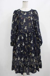 Jane Marple / The nursery Alice tunic dress  ネイビー H-25-08-04-001-JM-OP-KB-ZH
