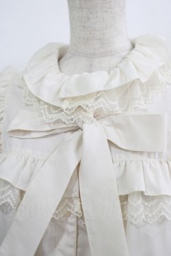 画像4: Melody BasKet / フリルレースヨーク切替ブラウス  アイボリー H-25-08-04-026-LO-BL-KB-ZH