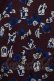 画像4: Jane Marple Dans Le Salon / Dance with rosesのラッフルフリルブラウス  ボルドー H-25-08-04-027-JM-BL-KB-ZH (4)