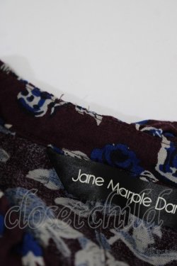 画像5: Jane Marple Dans Le Salon / Dance with rosesのラッフルフリルブラウス  ボルドー H-25-08-04-027-JM-BL-KB-ZH