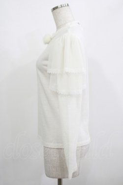 画像2: MILK / プティポンポンTops  オフ H-25-08-04-035-ML-TO-KB-ZH