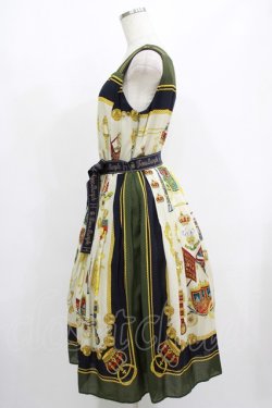 画像2: Jane Marple / Royal Paradeスクエアドレス  カーキ H-25-08-04-005-JM-OP-KB-ZH