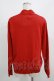 画像3: Jane Marple Dans Le Salon / Long Staple Cotton Drape Cardigan  レッド H-25-08-04-048-JM-TO-KB-ZH (3)