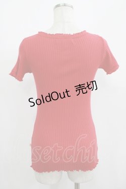 画像3: Katie / UNDER PRETTIES frill tee  レッド H-25-08-04-049-LO-TO-KB-ZH