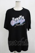 Candy Stripper / PANDA Tee 2 ブラック H-25-08-04-050-PU-TO-KB-ZH