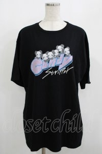 Candy Stripper / PANDA Tee 2 ブラック H-25-08-04-050-PU-TO-KB-ZH