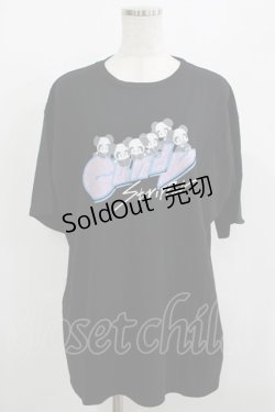 画像1: Candy Stripper / PANDA Tee 2 ブラック H-25-08-04-050-PU-TO-KB-ZH