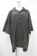 画像1: MiDiom / Check Open Collar Shirt  ブラック H-25-08-04-1036-PU-BL-KB-ZH (1)