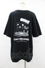 画像2: Candy Stripper / C.N.D RECORDS TEE 4 ブラック H-25-08-04-1040-PU-TO-KB-ZT492 (2)