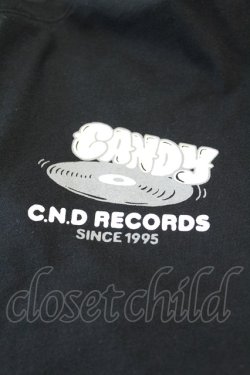 画像3: Candy Stripper / C.N.D RECORDS TEE 4 ブラック H-25-08-04-1040-PU-TO-KB-ZH