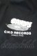 画像3: Candy Stripper / C.N.D RECORDS TEE 4 ブラック H-25-08-04-1040-PU-TO-KB-ZH (3)