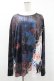 画像1: NieR Clothing / 総柄プリントロンT   H-25-08-04-1042-PU-TO-KB-ZH (1)