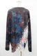 画像2: NieR Clothing / 総柄プリントロンT   H-25-08-04-1042-PU-TO-KB-ZH (2)