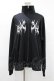 画像1: KRY CLOTHING / プリントZIPジャージ  黒 H-25-08-04-1048-EL-TO-KB-ZH (1)
