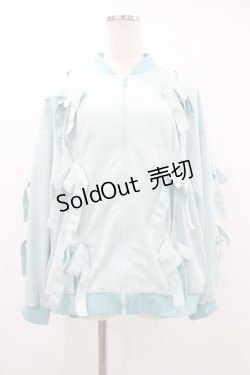 画像1: Candy Stripper / IMMATURE RIBBON BLOUSON  ライトブルー H-25-08-04-1059-PU-JA-KB-ZH