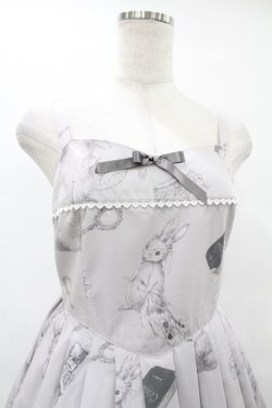 画像4: Emily Temple cute / principal bunnyキャミソールワンピース  グレー H-25-08-04-1007-ET-OP-KB-ZH