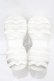 画像3: NieR Clothing / 厚底スニーカー 23.0cm 白 H-25-08-04-1001-PU-SH-KB-ZH (3)