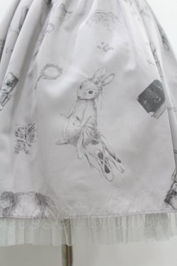 画像5: Emily Temple cute / principal bunnyキャミソールワンピース  グレー H-25-08-04-1007-ET-OP-KB-ZH