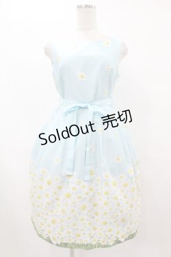 画像1: 【SALE】MILK / Daisy field LADY ドレス  サックスガーデン H-25-12-15-1031-ML-OP-KB-ZT048