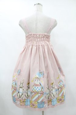 画像2: Emily Temple cute / BUNNY BOXキャミソールワンピース  ピンク H-25-08-04-1013-ET-OP-KB-ZH