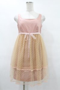 MILK / シャーベットドレス  ピンク H-25-08-04-1015-ML-OP-KB-ZH