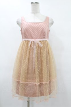 画像1: MILK / シャーベットドレス  ピンク H-25-08-04-1015-ML-OP-KB-ZH