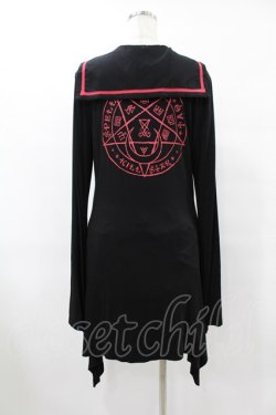 画像2: KILL STAR / EN-CRYPTED DRESS L ブラック H-25-08-04-1021-SL-OP-KB-ZH