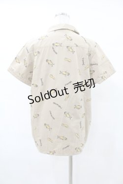画像2: Candy Stripper / PEANUTS SHIRT M ベージュ H-25-08-04-1027-PU-BL-KB-ZH