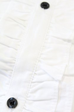 画像3: PUTUMAYO / フリルロングブラウス  白 H-25-08-04-1028-PT-BL-KB-ZH