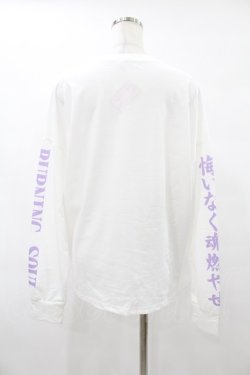 画像2: ACDC RAG / くまきちロングスリーブTシャツ  白 H-25-08-04-1030-PU-TO-KB-ZH