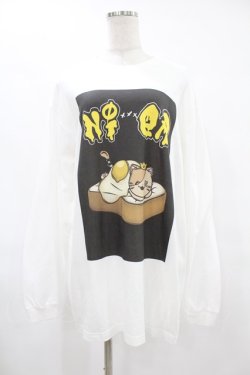 画像1: NieR Clothing / COTTON LONG CUTSEW XL 白 H-25-08-04-1032-PU-TO-KB-ZH