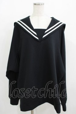 画像1: Candy Stripper / SAILOR   ブラック H-25-08-04-052-PU-TO-KB-ZH
