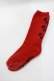 画像1: Candy Stripper / HELLO CANDY SOCKS  レッド H-25-08-04-058-PU-ZA-KB-ZH (1)