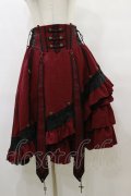 Ozz oneste / Spring Rose Carolキャロルスカート  ワイン H-25-08-05-044-OO-SK-KB-ZH