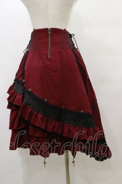 画像2: Ozz oneste / Spring Rose Carolキャロルスカート  ワイン H-25-08-05-044-OO-SK-KB-ZH