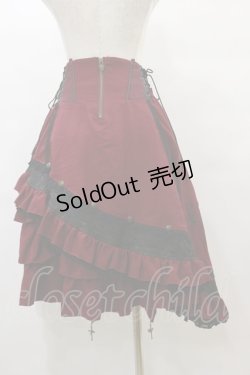 画像2: Ozz oneste / Spring Rose Carolキャロルスカート  ワイン H-25-08-05-044-OO-SK-KB-ZH