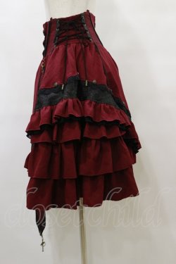 画像3: Ozz oneste / Spring Rose Carolキャロルスカート  ワイン H-25-08-05-044-OO-SK-KB-ZH