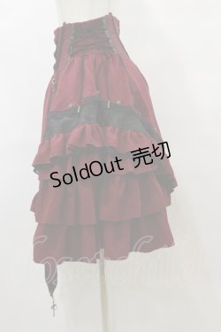 画像3: Ozz oneste / Spring Rose Carolキャロルスカート  ワイン H-25-08-05-044-OO-SK-KB-ZH