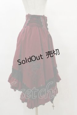 画像4: Ozz oneste / Spring Rose Carolキャロルスカート  ワイン H-25-08-05-044-OO-SK-KB-ZH