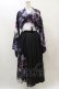 画像1: NieR Clothing / 着物風上下セット F 黒 H-25-08-05-047-PU-OP-KB-ZH (1)