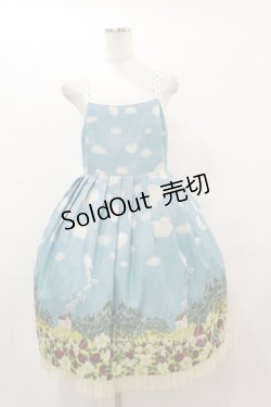 画像1: Emily Temple cute / Sheep Dreamキャミワンピース  サックス H-25-08-05-050-ET-OP-KB-ZH