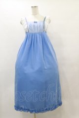 Emily Temple cute / Wendy nightドレス  サックス H-25-08-05-051-ET-OP-KB-ZH