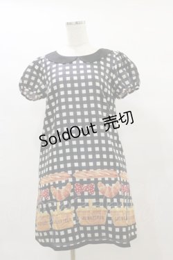 画像1: Leur Getter / ピクニックワンピース  ブラック H-25-08-05-062-LU-OP-KB-ZH