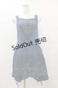 Rozen Kavalier / レイヤード風切替チュニックワンピース  グリーン H-25-08-05-063-OO-OP-KB-ZH