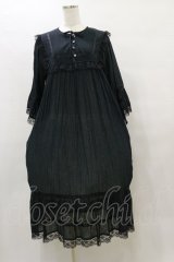 Katie / ASHBURY ethnic dress  ブラック H-25-08-05-064-LO-OP-KB-ZH